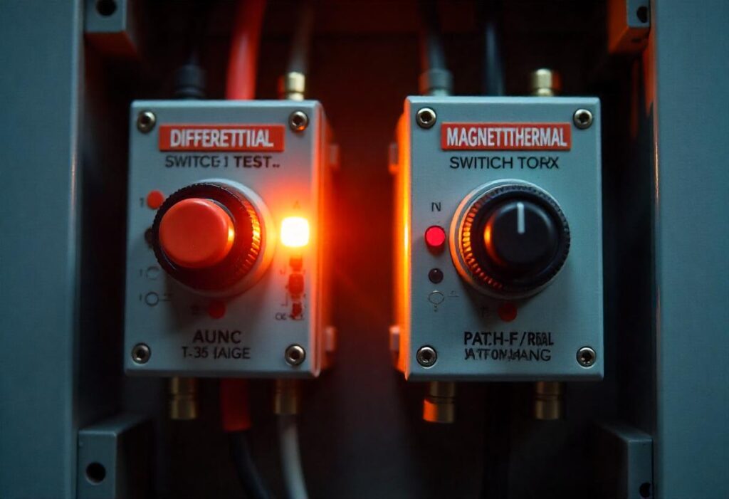 Diferencia entre Magnetotermico y Diferencial